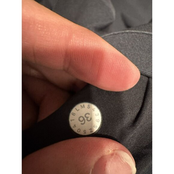 Lululemon Commission Pant Slim *Warpstreme Obsidian 36x31 - Picture 6 of 8